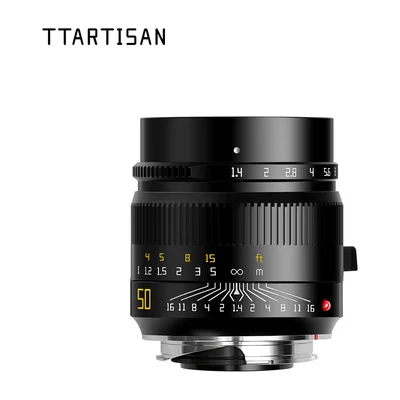 Дальномерный объектив TTArtisan M 50mm F1.4, полный кадр, 12 лепестков
