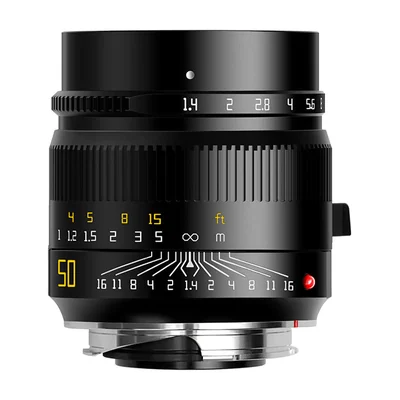Дальномерный объектив TTArtisan M 50 мм F1,4, полный кадр, 12 лепестков