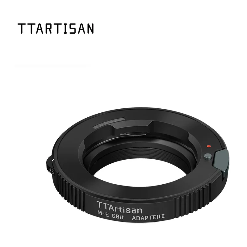 Переходник TTArtisan M–E 6bit II: объективы Leica M на камеры Sony E с записью EXIF, 40 г