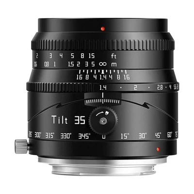 Объектив TTArtisan Tilt APS-C 35 мм F1,4 с наклоном ±8° и поворотом на 360°