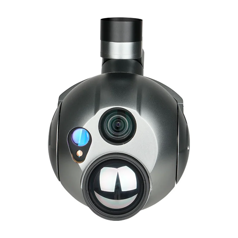 Viewpro A20KTR-50HD — 4K ТВ 20x + тепловизор 1280×1024 (50 мм, NETD ≤35 мК) + дальномер 3 км, ИИ-сопровождение