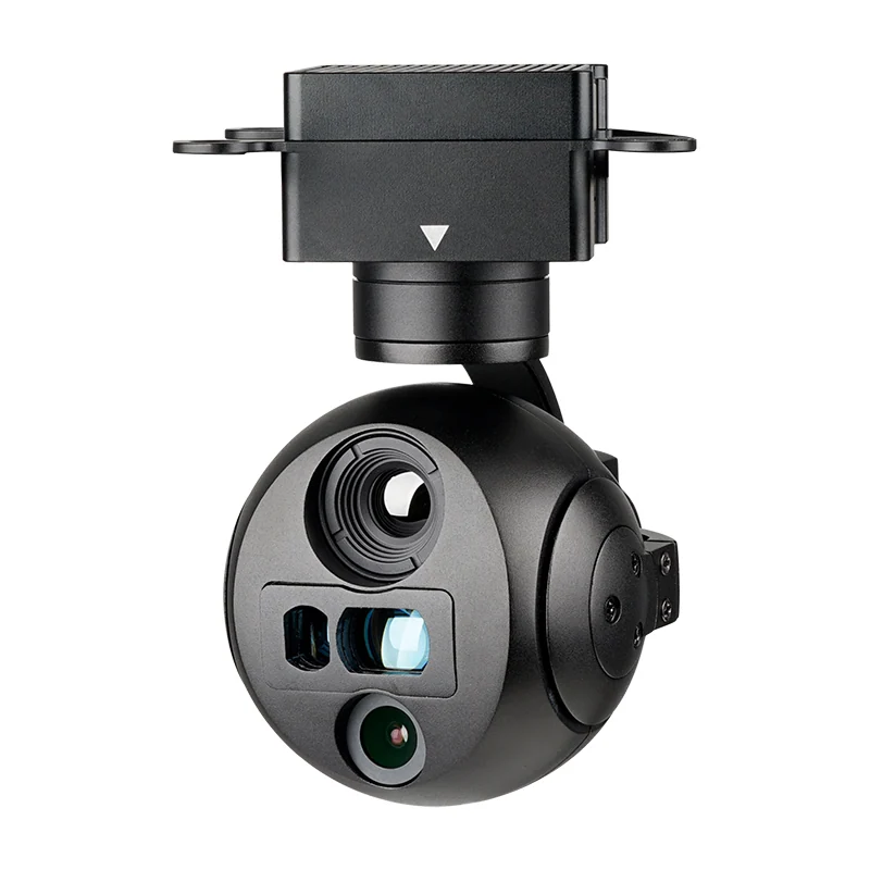Viewpro A609R — микроподвес 235 г: тепловизор 640×512 (9,1 мм, NETD ≤40 мК) + ТВ 2 Мп + дальномер 1200 м
