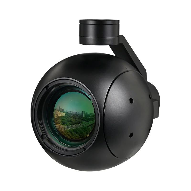 Viewpro AT50 — одноканальный тепловизионный подвес 640×512, объектив 50 мм, ИИ-сопровождение, 860 г