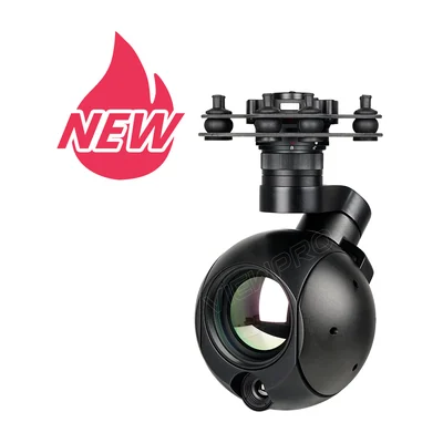 Viewpro AT9-50 — двухобъективный тепловизионный подвес 640×512: 50 мм и 9,1 мм, ИИ-сопровождение