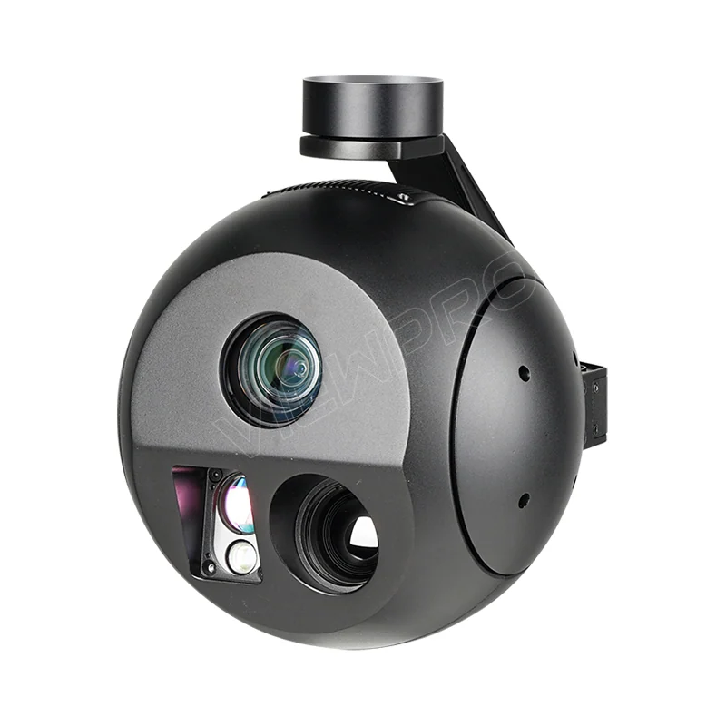 Viewpro Q20KTIRM — 4K ТВ-зум 20x + тепловизор 640×512 (24 мм) + дальномер 3 км, расчёт координат цели