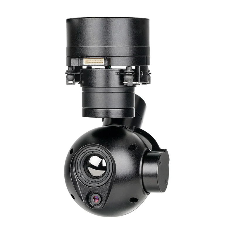 Viewpro Q2R и Q2RM — микроподвесы 190/202 г: тепловизор 640×512 (13 мм или 9,1 мм) + ТВ 1080p, у Q2RM дальномер