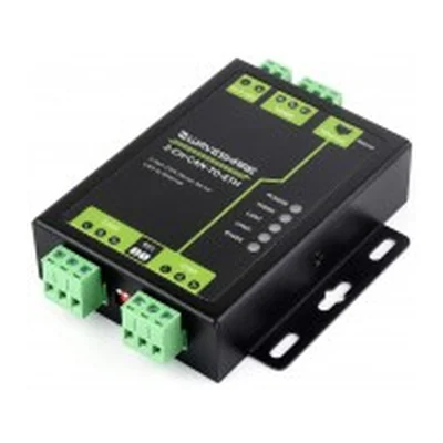 Преобразователь CAN в Ethernet Waveshare, 2 канала, промышленный