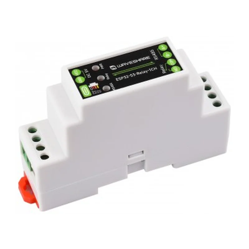 Драйвер и преобразователь Waveshare Industrial 1-Channel ESP32-S3 WiFi Relay Module