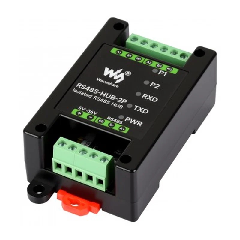 Драйвер и преобразователь Waveshare Industrial-grade Isolated 2-Ch RS485 Hub