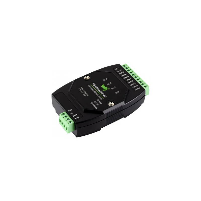 Драйвер и преобразователь Waveshare Industrial-grade Isolated 4-Ch RS485 Hub