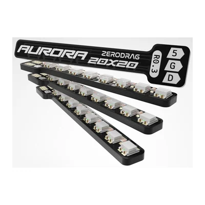 Светодиоды Zerodrag Aurora 20x20 WS2818B, 4 шт., 0,5 г