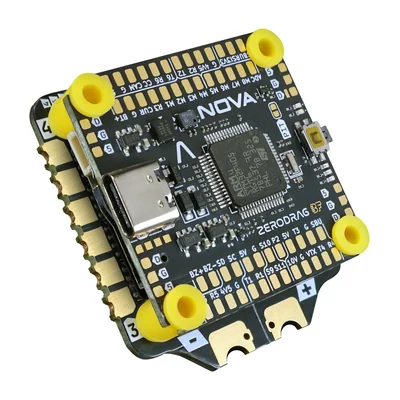 Стек Zerodrag NOVA-BOOST: контроллер F4 и регулятор 55A на AM32