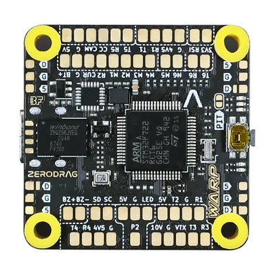 Полётный контроллер Zerodrag WARP F7, STM32F722, 3–6S, 30,5×30,5 мм